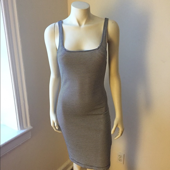 Zara Sleeveless Striped Dress