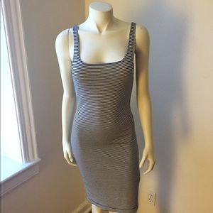 Zara Sleeveless Striped Dress