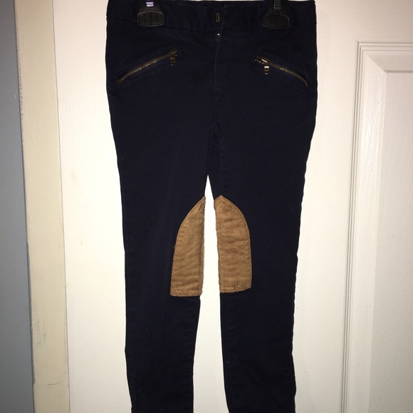 Girls Navy Ralph Lauren riding pants