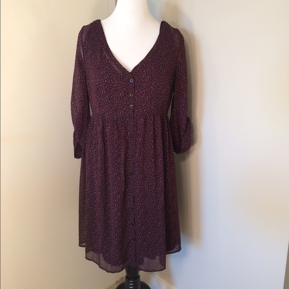 NWT Torrid Animal Print Chiffon Shirt Dress