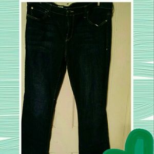 Authentic Rugged size 18 dark blue jeans