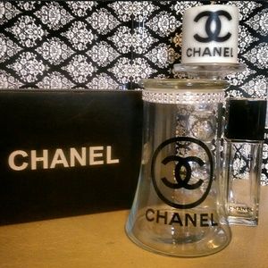 Custom Designed Glass Jar with Lid