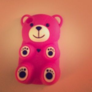 Pink gummy bear case iPod 4