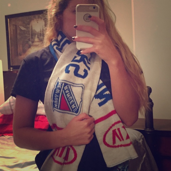 New York Rangers reversible scarf