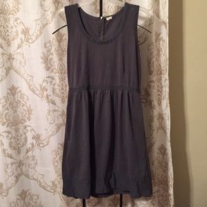 JCrew Grey/Blue Dress