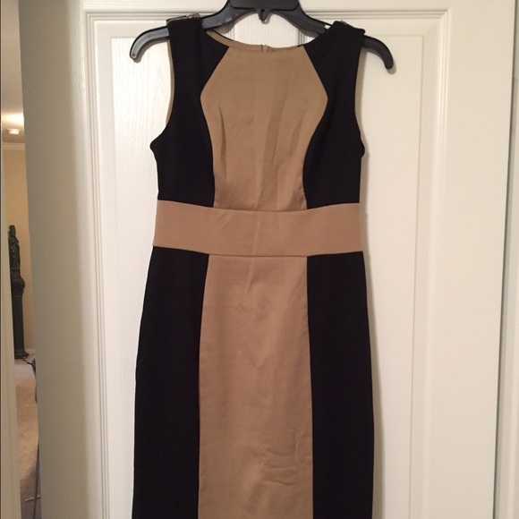 London Times Two-Tone Dress