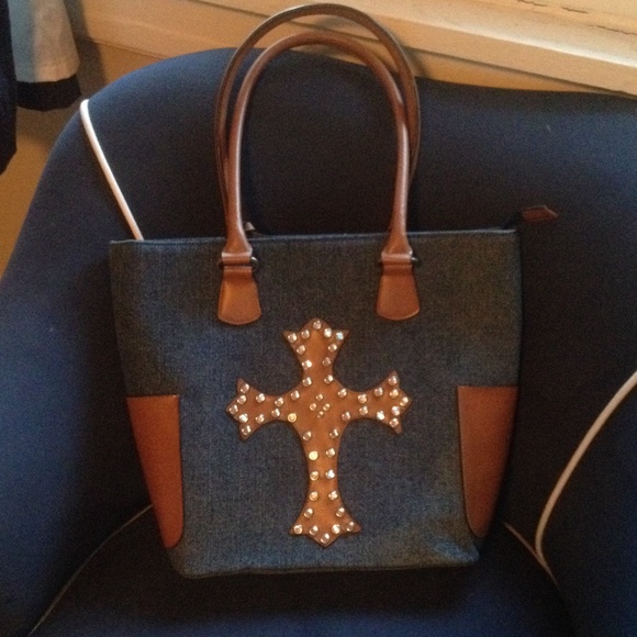 Jean cross purse - Picture 1 of 2