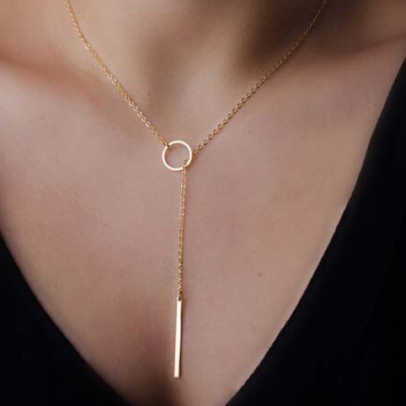 Jewelry - Flash sale ⏰ NWT gold chain loop necklace