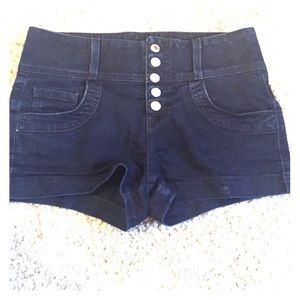 High waisted shorts