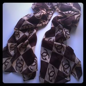 Elegant Long Silk Scarf