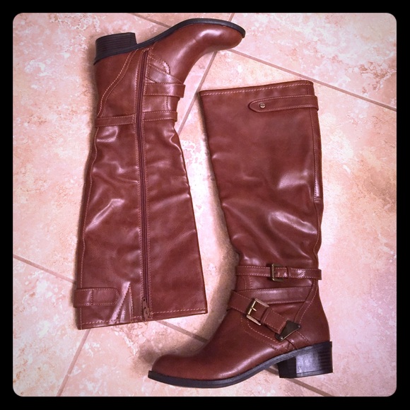 ❌sold❌ Tall brown riding boots