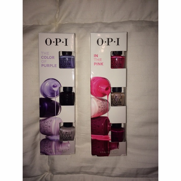 6 Mini OPI Polishes
