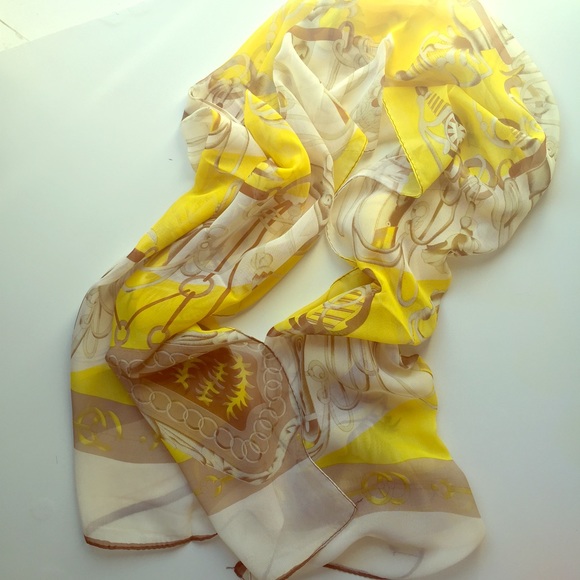 Elegant Long Silk Scarf
