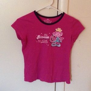 Kids Pink 'The Princess has Arrived' Shirt