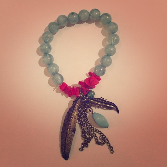 Blue and red bracelet - Picture 1 of 1