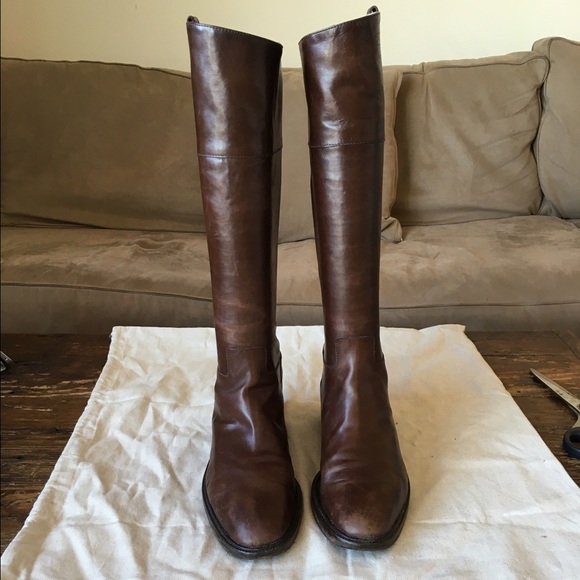 Michael Kors Collection Flat Riding Boot