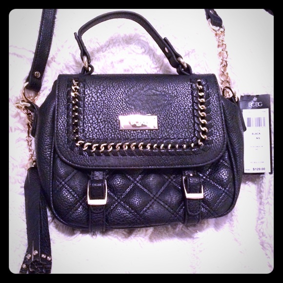 BCBG New Black purse
