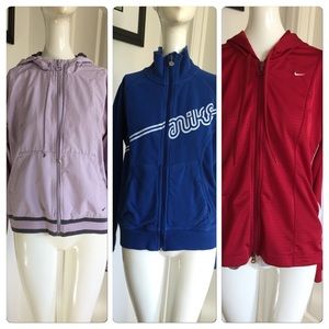 Bundle of Nike jackets