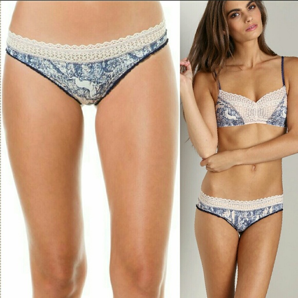 New maaji whimsical forest cheeky thong panty 8 M - Picture 2 of 4