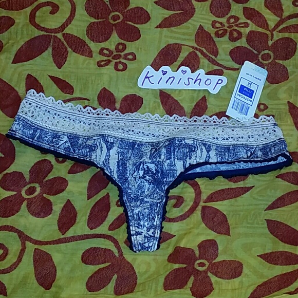 New maaji whimsical forest cheeky thong panty 8 M - Picture 3 of 4