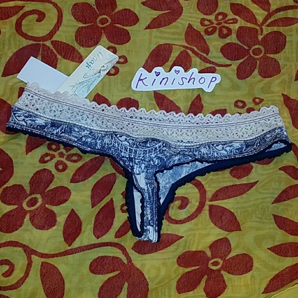 New maaji whimsical forest cheeky thong panty 8 M - Picture 4 of 4