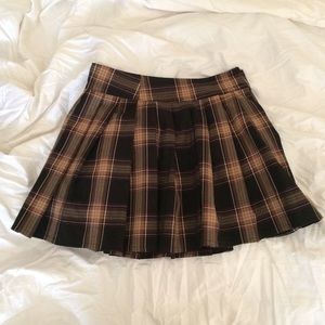 Plaid skirt