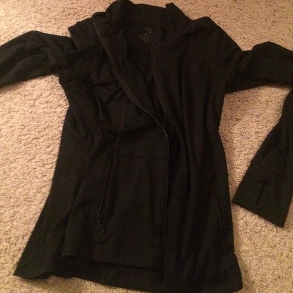 CAbi black nylon 'track' jacket