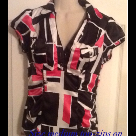 Size Medium satiny top