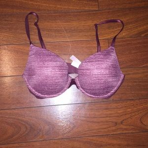 Victoria's Secret push up bra. Pink on the side