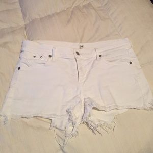 Citizens Of Humanity Denim Cutoff Shorts