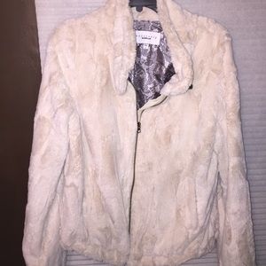 Sanctuary faux fur coat!