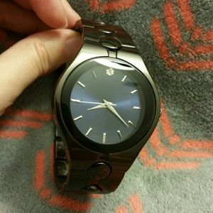 Gunmetal grey Merona watch