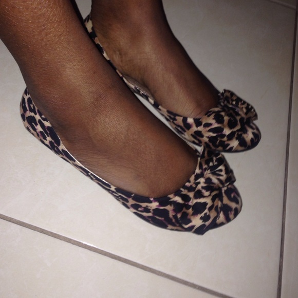 Cheetah print shoes