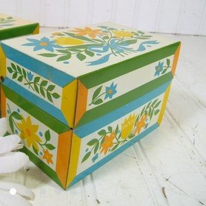 Vintage recipe box