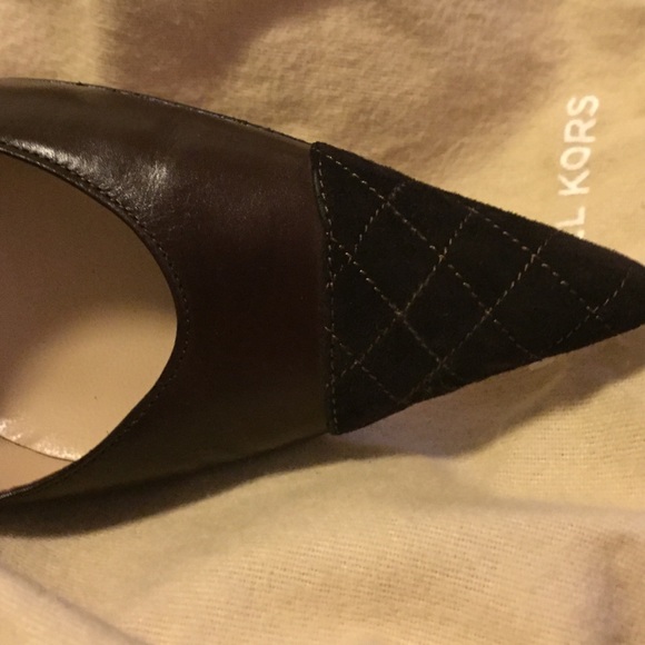 Michael Kors Collection dark brown leather pumps - Picture 1 of 4