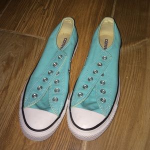 light blue converse