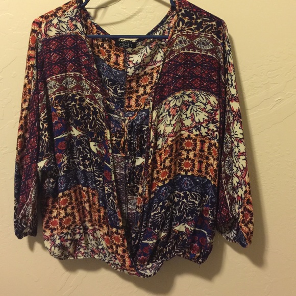 Deb cardigan/top
