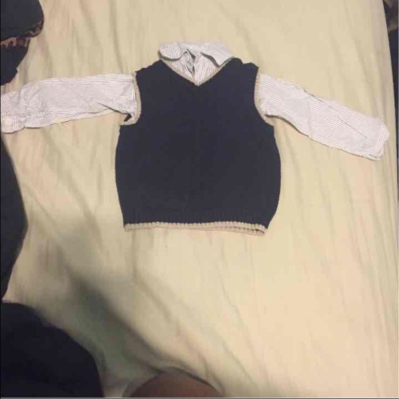 Vest and Blouse (size 12m)