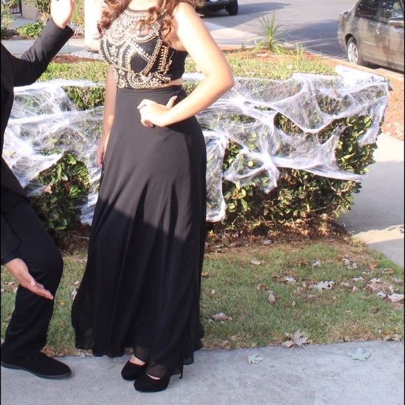 💛Two piece homecoming/prom dress💛