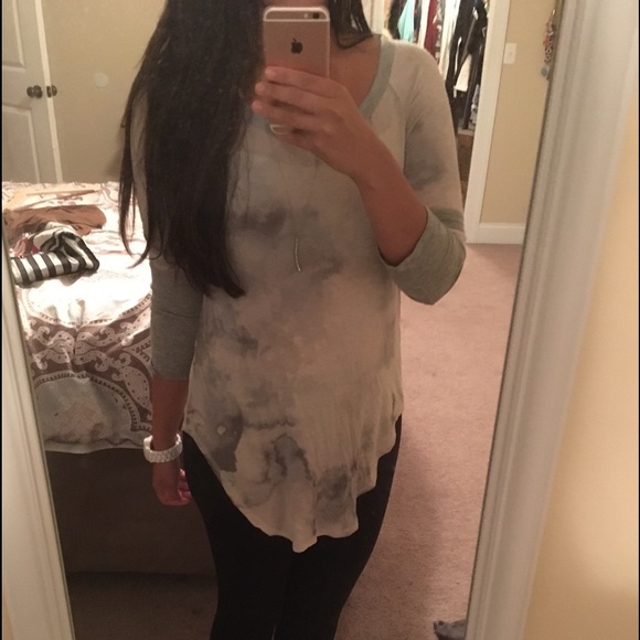PacSun Smokey Wash Tunic