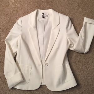 H&M White Blazer