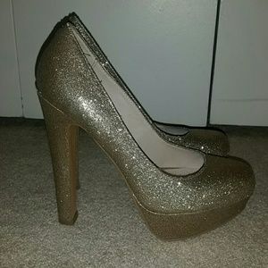 Steve Madden Champagne Heels