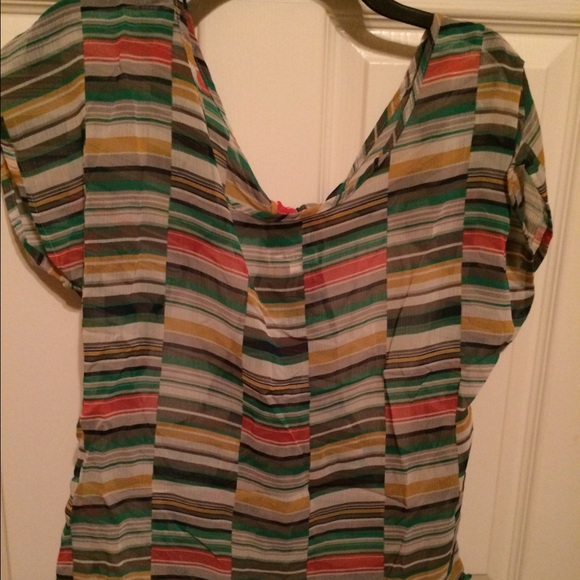 Multi colored shirt