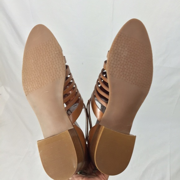 🔴SOLD🔴Cognac gladiator ankle boots - Picture 4 of 4
