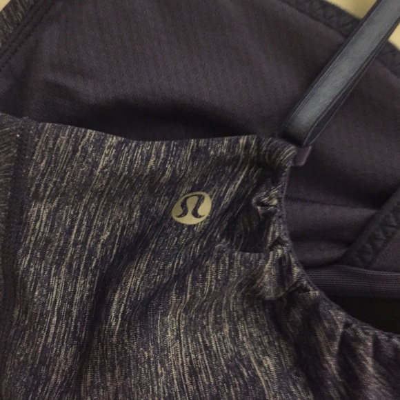 Purple lululemon yoga tank, size 8 - Picture 3 of 4