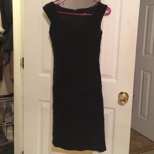 Black cocktail dress