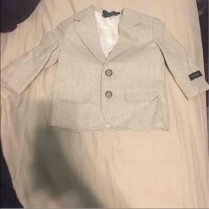 Little Boys suit jacket and vest