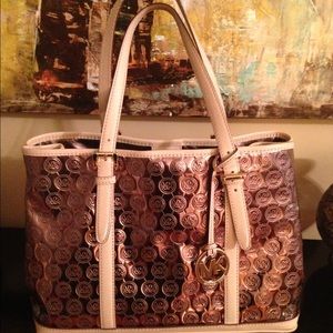 Michael Kors Metallic Purse. Authentic