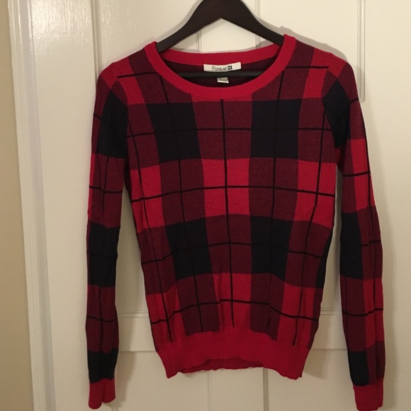 Forever 21 Sweaters - SOLD - FOREVER 21 Plaid Sweater