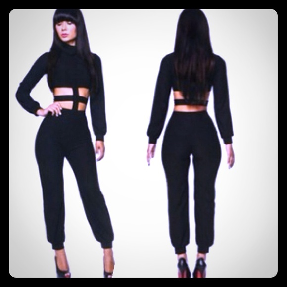 Black  jump suit TREND ALERT!